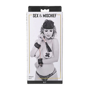 Kit de contrainte BDSM Sex & Mischief Brat Kit - Sportsheets