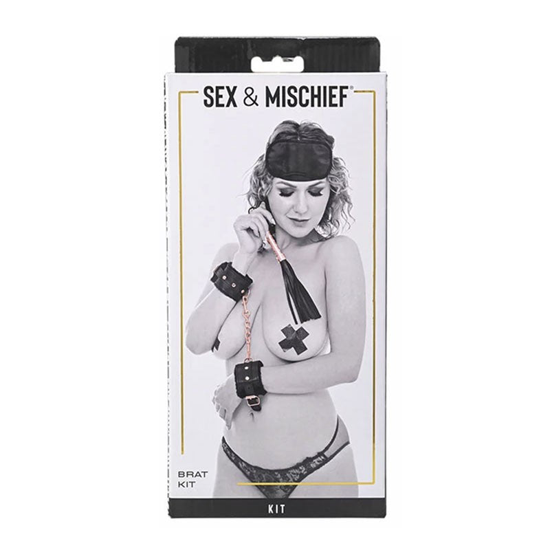 Kit de contrainte BDSM Sex & Mischief Brat Kit - Sportsheets
