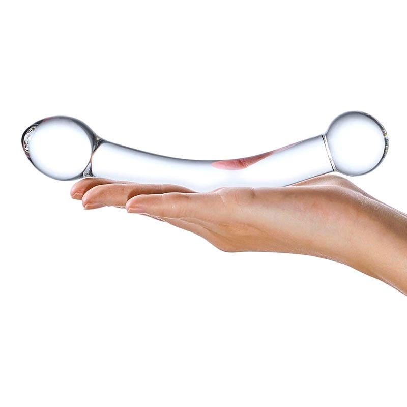 Dildo en verre Curved G-Spot - Gläs