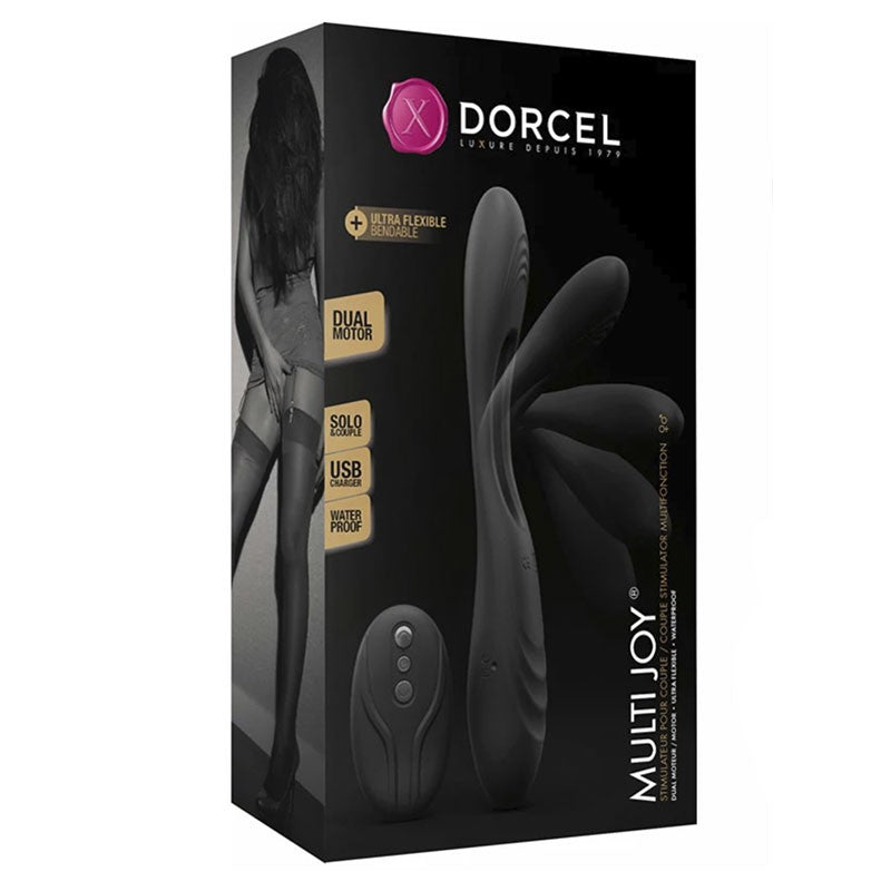 Sextoy vibrant et multi-fonctions pour couple - Dorcel Multi Joy