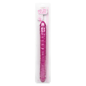 Double Dildo Size Queen 43.2 cm (Rose) -  Calexotics