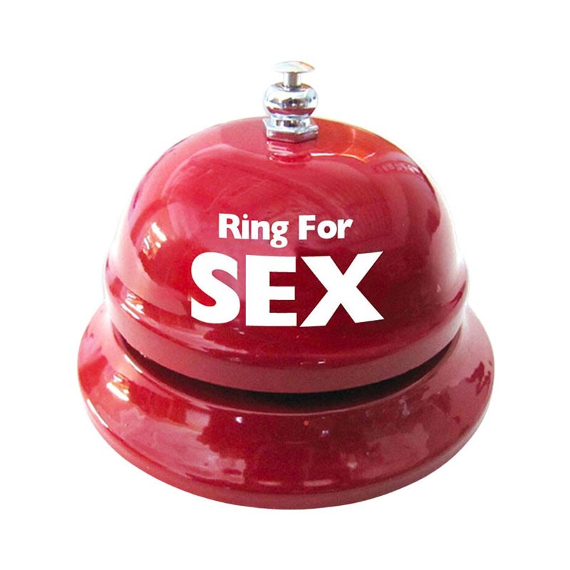 Sonnette de comptoir humoristique Ring For Sex - Ozzé