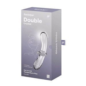 Dildo en verre Double Crystal - Satisfyer
