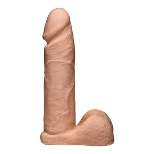 Dildo réaliste 19 cm (Beige) - Doc Johnson Vac-U-Lock UltraSkyn