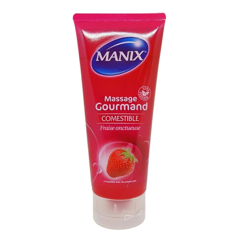 Gel de massage comestible 200 ml - Manix Gourmand