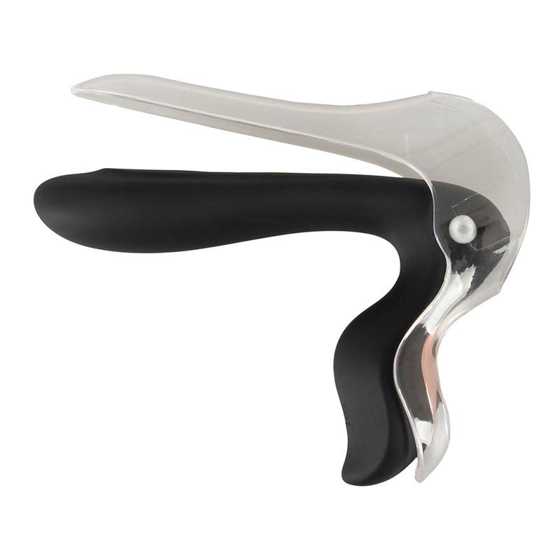 Spéculum vaginal vibrant avec lumière LED - Bad Kitty