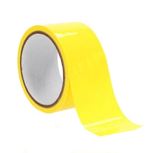 Rouleau de film BDSM 17.5 m (jaune) - Ouch ! Xtreme Bondage Tape