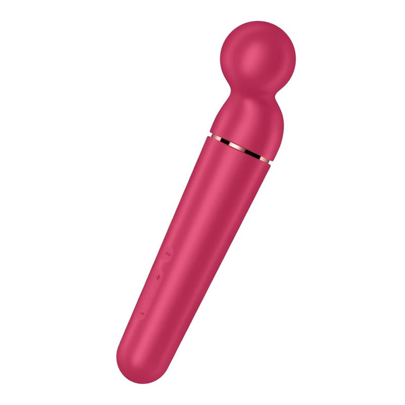 Baguette vibrante ultra-puissante XXL (Berry) - Satisfyer Planet Wand-er