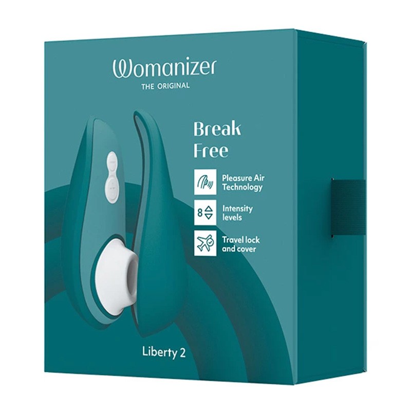 Womanizer Liberty 2 (Bleu) - Stimulateur clitoridien
