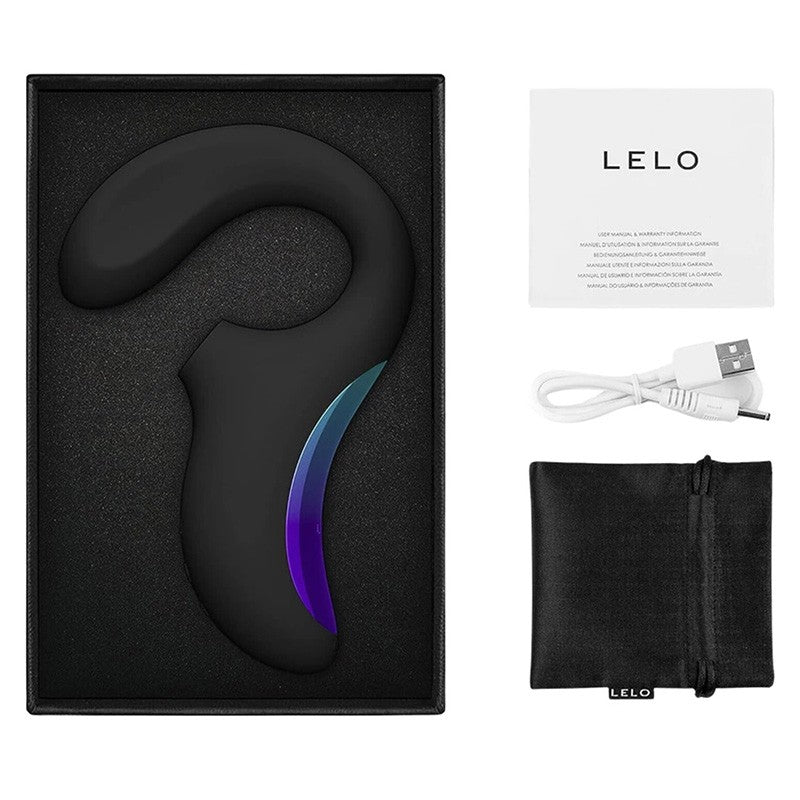 Stimulateur clitoridien et point G - LELO Enigma Wave - Noir