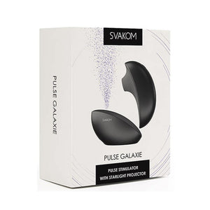 Stimulateur clitoridien & projecteur Starlight (Noir) - Svakom Pulse Galaxie