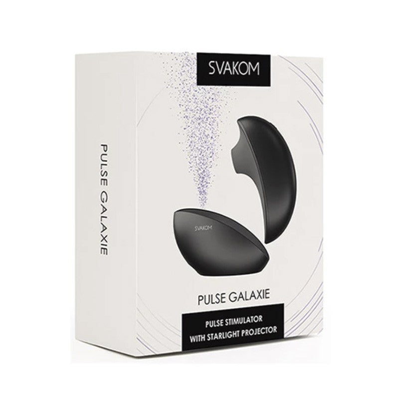 Stimulateur clitoridien & projecteur Starlight (Noir) - Svakom Pulse Galaxie