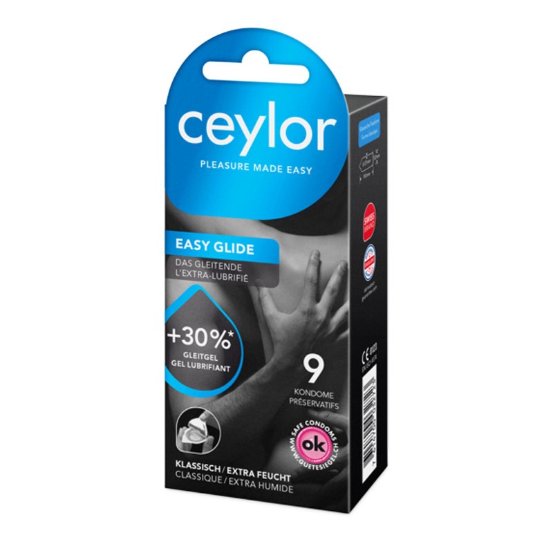 Préservatifs Ceylor Easy Glide 9pc