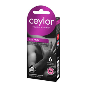 Préservatifs Ceylor Fun Pack 6pc