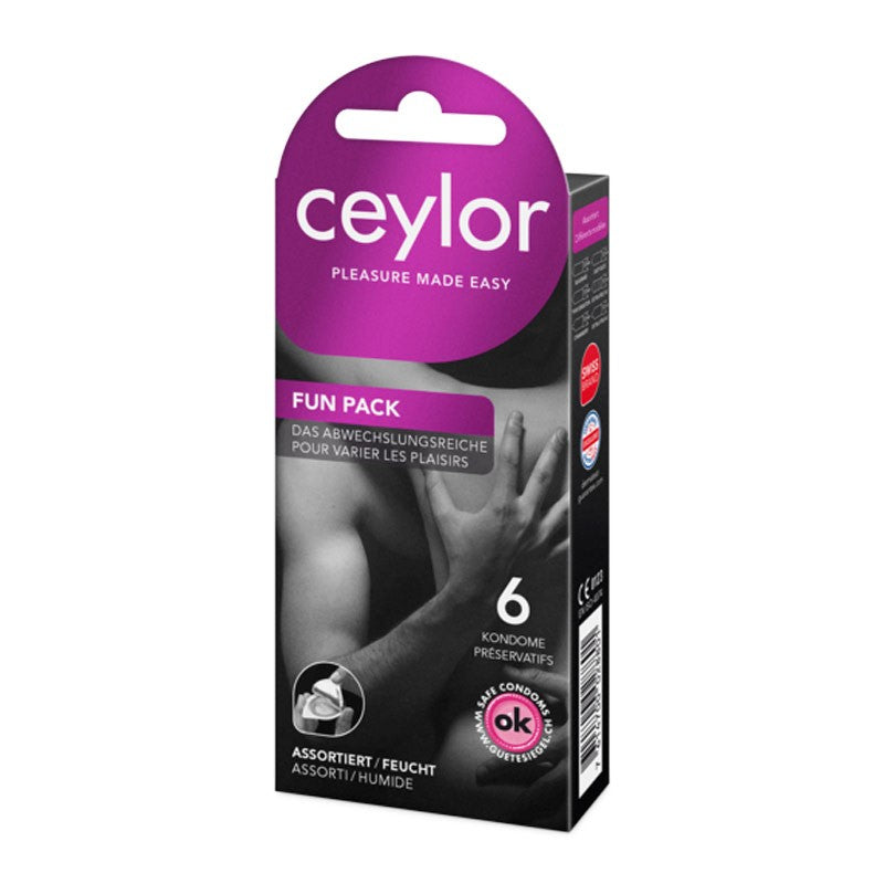 Préservatifs Ceylor Fun Pack 6pc