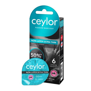 Préservatif Ceylor non Latex Ultra Fin - 6 préservatifs