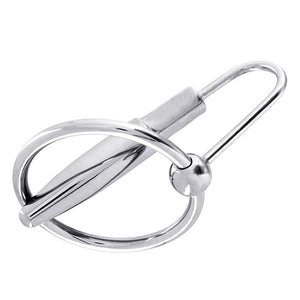 Plug urétral avec anneau de gland 28mm - Rimba