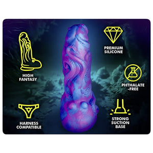 Dildo alien Octophallus 17.5 cm - Creature Cocks