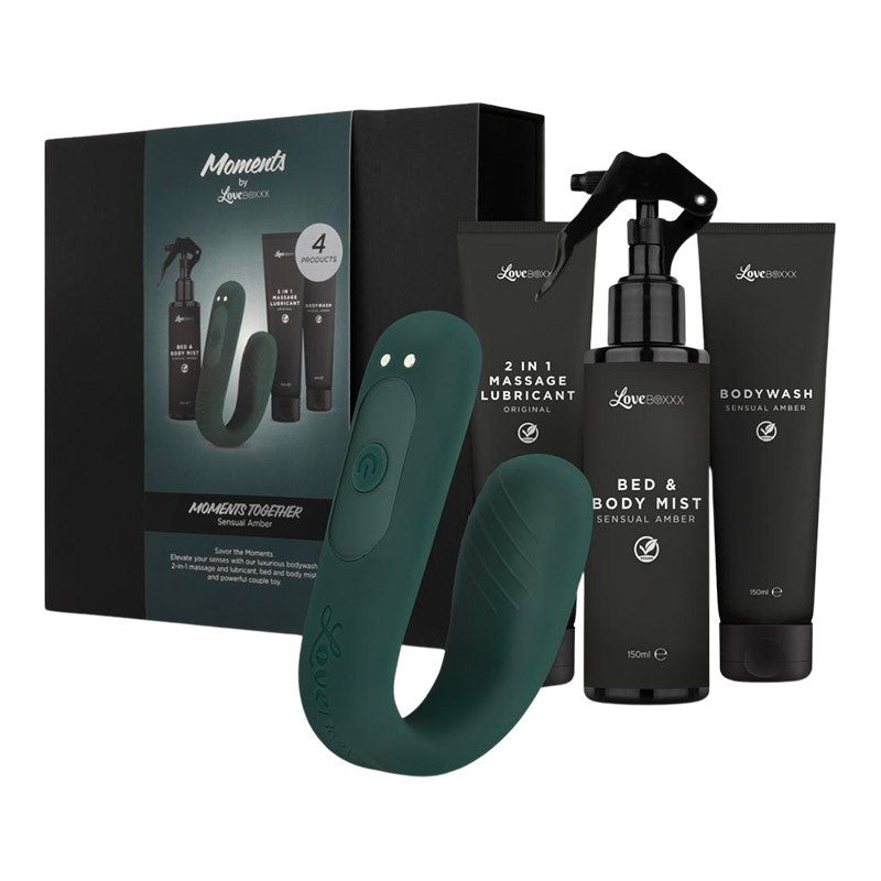 Coffret pour couples (4 pcs ) - LoveBoxxx Moments Together Sensual Amber