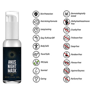 Gel anal Anus Night Mask - 50 ml