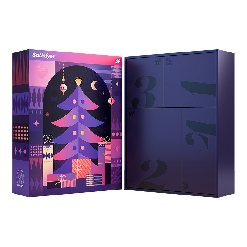 Calendrier érotique de l'Avent Satisfyer Advent Box - 4 cases