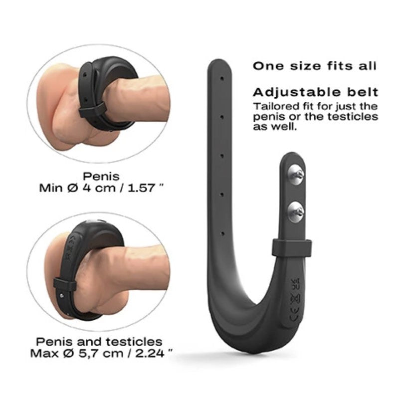 Anneau pénien vibrant - Fit Vibe Ring Marc Dorcel