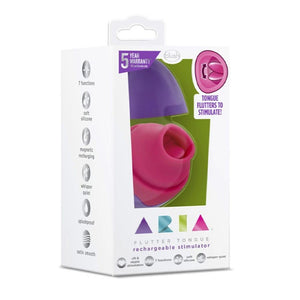 Langue oscillante Aria Flutter Tongue - Blush Novelties