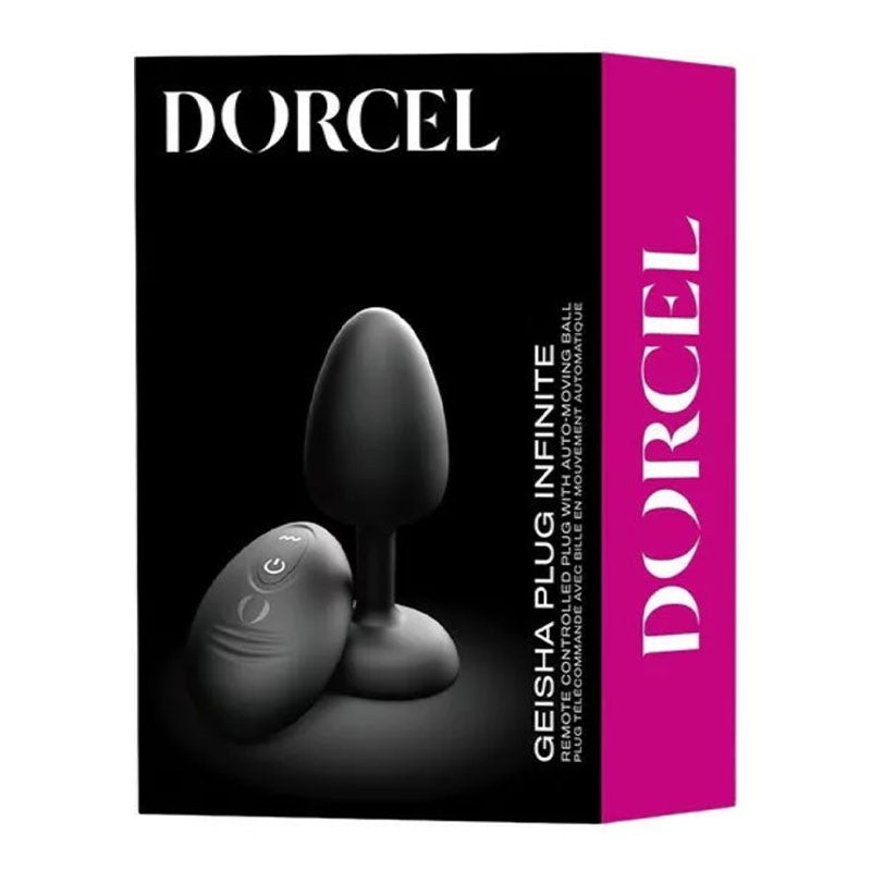 Plug anal avec boule interne stimulante (L) - Dorcel Geisha Plug Infinite