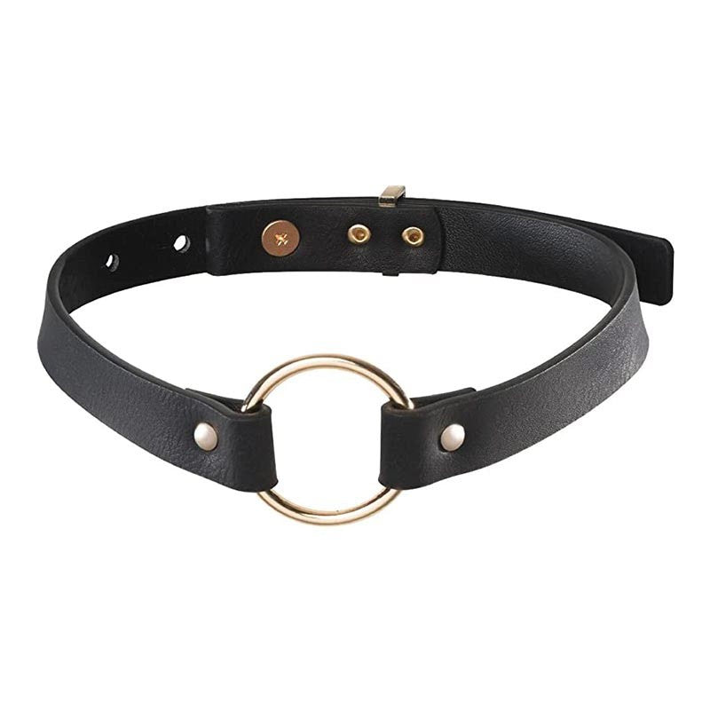 Collier BDSM (noir) - Bijoux Indiscrets Maze