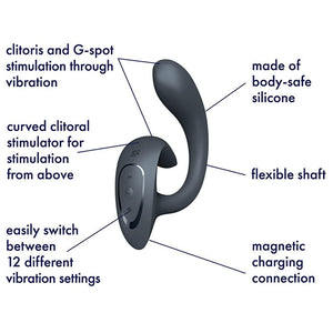 Stimulateur clitoris & point G - Satisfaire G pour Déesse 1