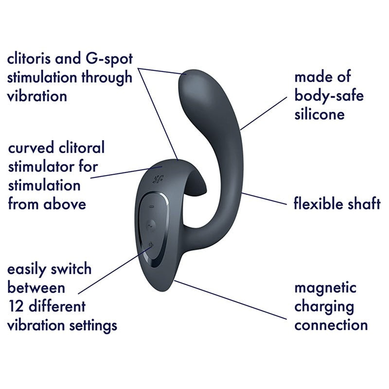 Stimulateur clitoris & point G - Satisfaire G pour Déesse 1