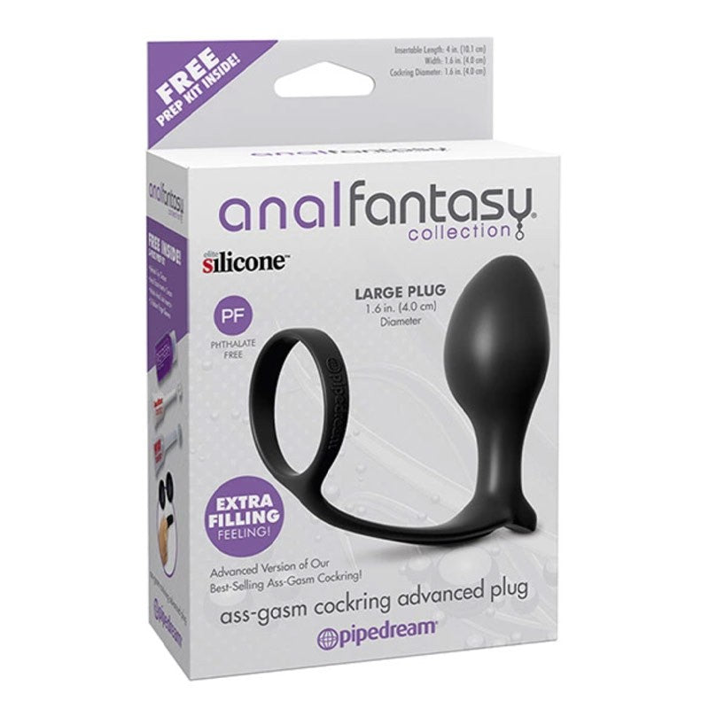 Anneau pénien & plug anal Ass-Gasm Advanced - Pipedream