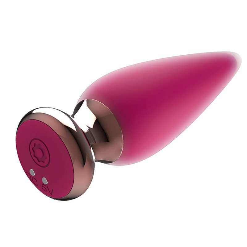 Plug anal vibrant & télécommandé Buttocks The Charming - ToyJoy