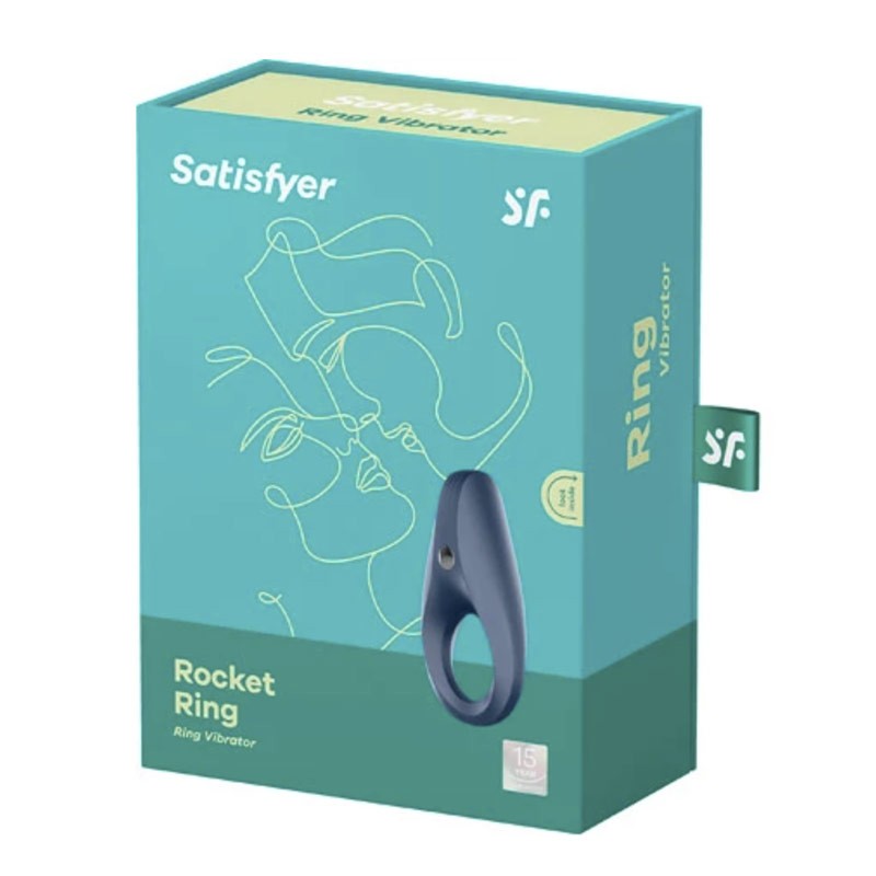 Anneau pénien vibrant - Satisfyer Rocket Ring