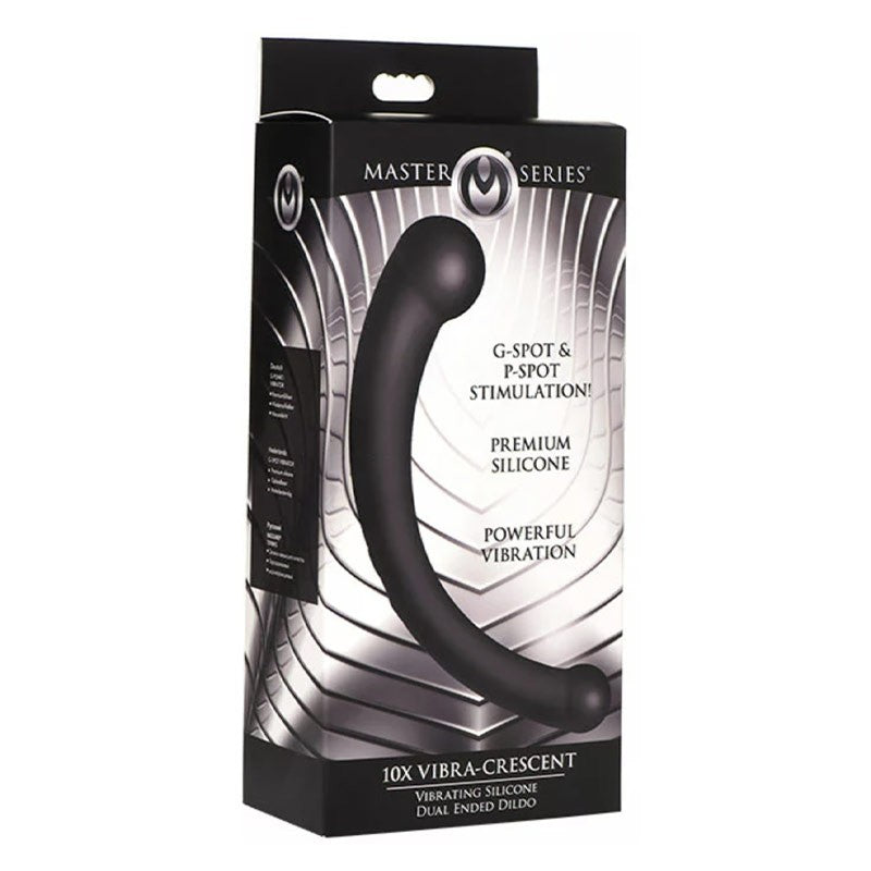 Vibromasseur point G et P - Master Series 10X Vibra-Crescent