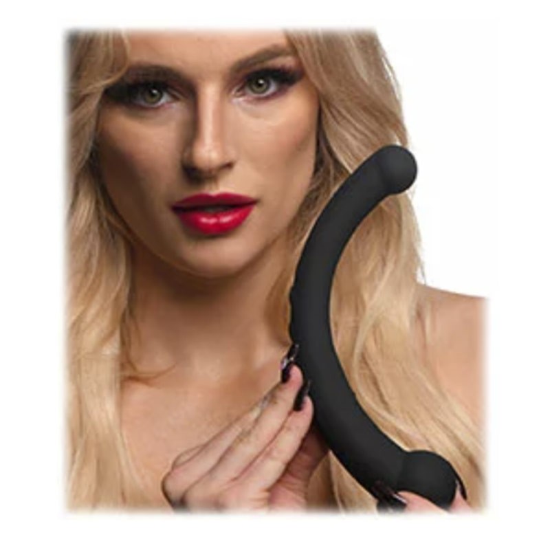 Vibromasseur point G et P - Master Series 10X Vibra-Crescent