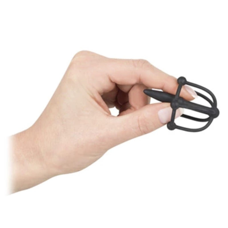 Plug urétral avec cage à gland - You2Toys