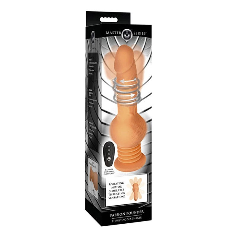 Vibromasseur va-et-vient 14cm Pounder - Master Series Passion