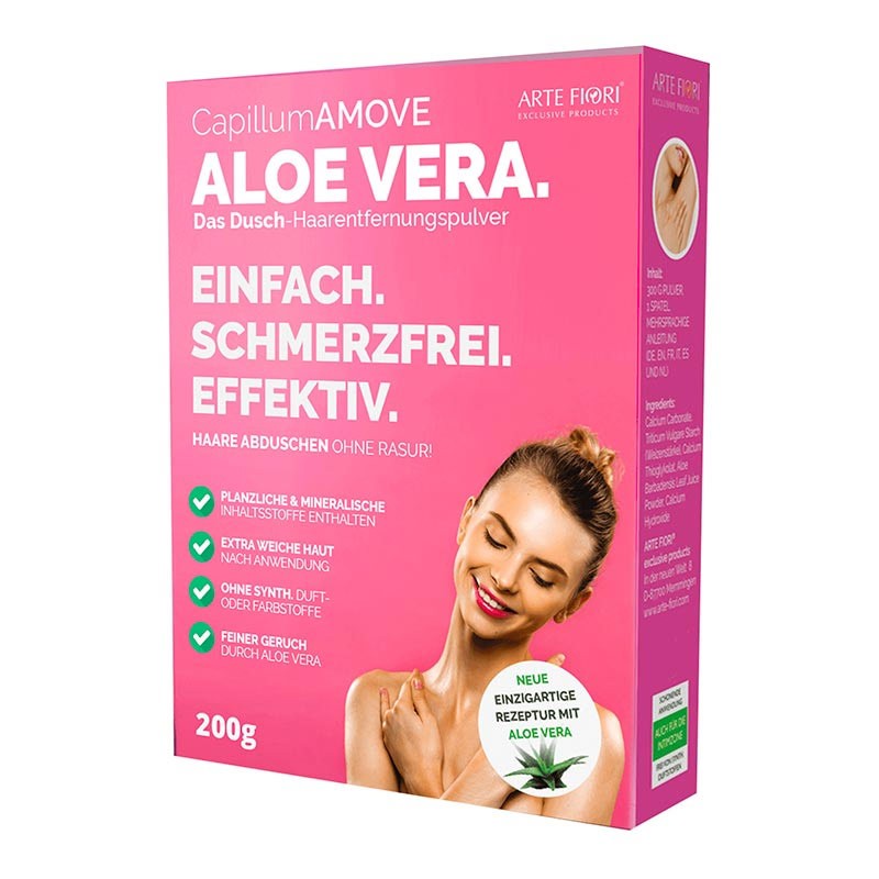 Poudre dépilatoire Aloe Vera - Arte Fiori Capillum AMOVE