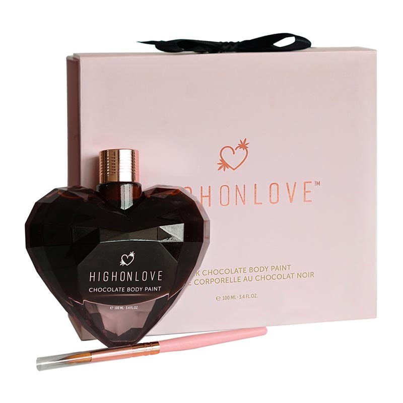 Peinture corporelle au chocolat aphrodisiaque 100ml - HighOnLove