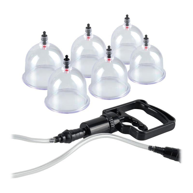 Set de coupes d'aspiration (6 coupes) - Fetish Fantasy