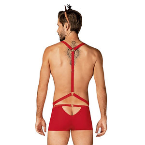 Costume de renne pour homme Mr Reindy (3 pièces) - Obsessive