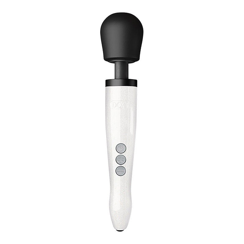 Vibromasseur ultra-puissant et rechargeable - DOXY Die Cast R (Blanc)
