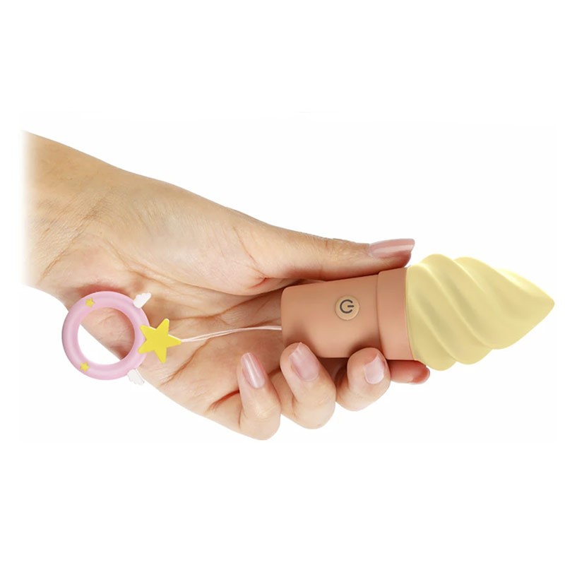 Stimulateur clitoridien en forme de glace - Cand'Ice Vanilla Pop
