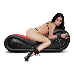Divan érotique gonflable avec set BDSM (6 pièces) - Lux Fetish