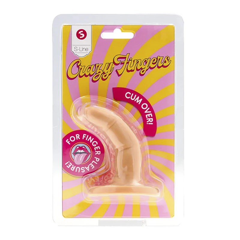 Dildo S-Line Crazy Finger Cum Over!