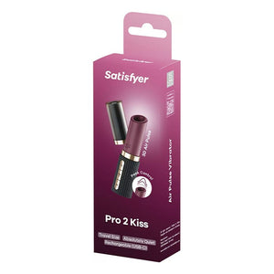 Stimulateur clitoridien - Satisfyer Pro 2 Kiss (Bordeaux)