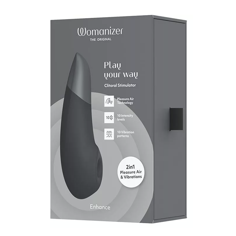 Womanizer Enhance - Stimulateur clitoridien (Noir)