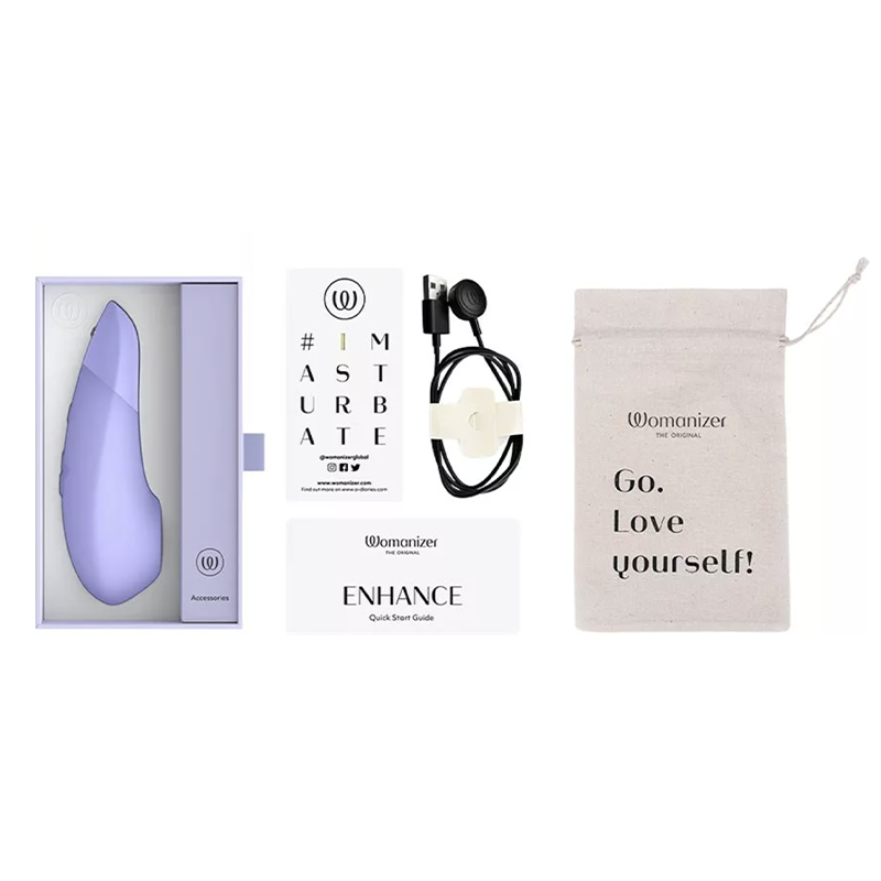 Womanizer Enhance - Stimulateur clitoridien (Lilas)