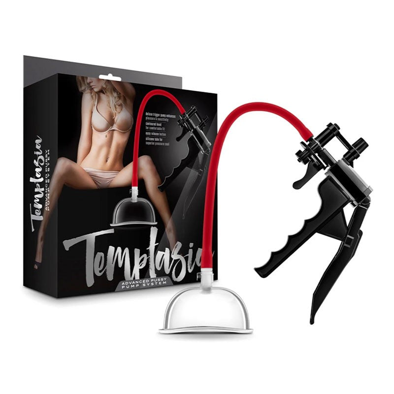 Pompe vaginale avec coupe transparente Temptasia